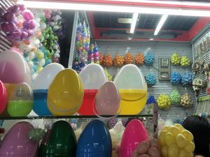 Huevos de Pascua de Plástico Rellenables de 35 cm, Huevos de Pascua Personalizables de Tamaño Grande y Pequeño, Huevos de Pascua DIY con Colores Sólidos - Product Image 4