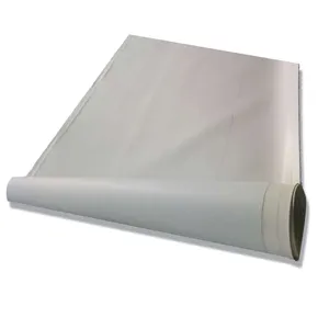 Membrana impermeável para telhados autoadesivos tpo de 1,2 mm, membrana branca impermeável para telhados de aço