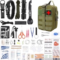 Trousse de premiers secours pour activités de plein air, randonnée, chasse, sac de randonnée, équipement de camping, kit de survie d'urgence