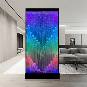 Luces Decorativas Modernas para Bodas, Separador de Ambientes, Luz LED Digital, Panel de Pared de Burbujas de Agua con Diseño de Vida Marina en Acrílico - Product Image 4