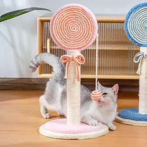 Durable Sisal Scratching Boards Simplicity Modern Cat Climbing <b>Frame</b> Lollipop Cat Climbing Racks Claw Grinding Toys Anti-Scratch - Product Image 2