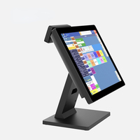 Sistema POS con Pantalla Táctil Hongkai K7 con Soporte para Android/Windows, Impresora Térmica de 15/15.6 Pulgadas y Caja Registradora para Restaurantes