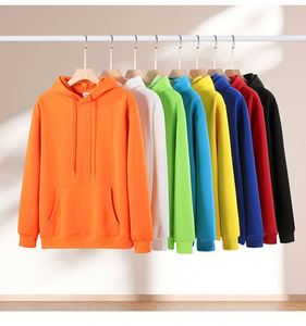 500G Particle Fleece Lined Kids Bamboo Fiber Hoodie Embroidered XL Custom Logo Group Class Uniform Promotional <b>Work</b> <b>Sweatshirt</b> - Product Image 2