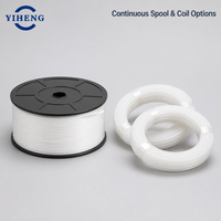 Tige ronde en PTFE résistant à la chaleur pour l'étanchéité des filières non tissées - Cordon en téflon 100 % vierge pour joint Spin Pack