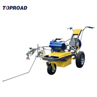 Potenciador de potencia líder en la industria y fácil de operar para máquina de señalización vial para línea de señalización vial de tipo elevado