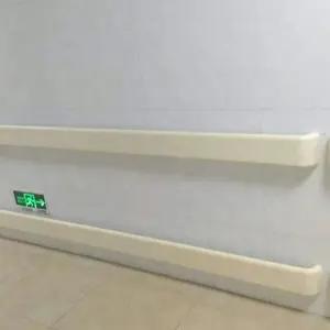 室内楼梯PVC壁挂式扶手，用于医院墙壁保护