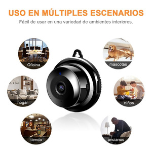 กล้องวงจรปิดขนาดเล็ก V380 1080P มองเห็นในเวลากลางคืน ควบคุมผ่านมือถือ - Product Image 3