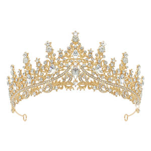 Wedding <strong>Tiara</strong> Rhinestone <strong>Tiaras</strong> Crowns for Women Wedding <strong>Tiaras</strong> for Bride <strong>Royal</strong> Queen Crown Headband Princess Headpieces - Product Image 2