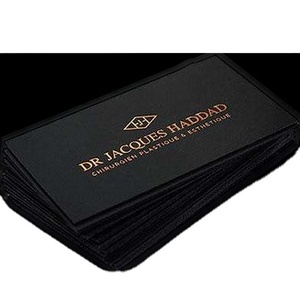 Sang Trọng Thanh Lịch 3D Nổi Thẻ Kinh Doanh Tùy Chỉnh Thiết Kế Lá Vàng Dập Chất Lượng Cao Độ Dày Giấy Kinh Doanh Biểu Tượng Thẻ - Product Image 1