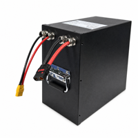 Baterai Lithium Isi Ulang 96V 40Ah 3840Wh Casing Logam untuk Sepeda Motor Listrik, Patroli Pertanian, Kendaraan Transportasi Pedesaan