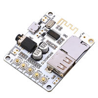 Carte réceptrice audio avec fente pour carte USB TF, sortie de lecture et décodage A7-004 5V 2.1, module musical stéréo sans fil