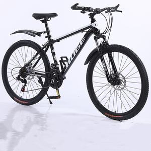 <span class=keywords><strong>26</strong></span> 24 pulgadas de acero al carbono bicicleta de montaña al aire libre 21 24 velocidades freno de disco Pedal suspensión horquilla rueda bicicleta de montaña - Product Image 1