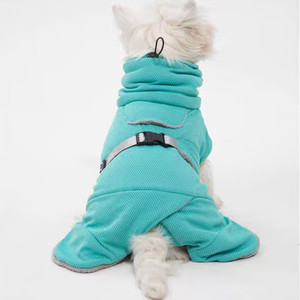 फैक्टरी थोक कस्टम कुत्ते कपड़े सड़क पर गर्मियों में कुत्ते Overwears घुन नियंत्रण कुत्ते कोट - Product Image 4