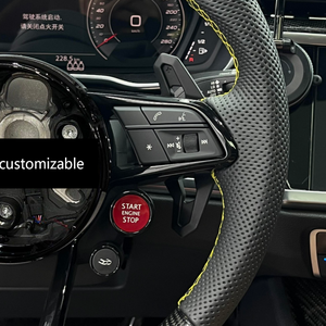 Volante Deportivo Multifunción de Fibra de Carbono Hecho a Mano para <span class=keywords><strong>Audi</strong></span> A3 A4 A5 S5 A6 A7 S7 RS7 A8 Q3 Q5 Q7 TT R8, Personalizado - Product Image 6
