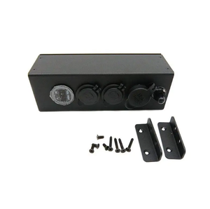 <span class=keywords><strong>Mini</strong></span> Hộp 12V chuyển đổi hộp điều khiển điện phân phối hộp với 1 Ander conn, 1 USB sạc ổ cắm 2, cig nhẹ hơn và 1 Vôn kế - Product Image 5