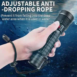 Linterna de Buceo LED de 30W, Luz Blanca y Amarilla, Largo Alcance, Profesional, para Fotografía Submarina Nocturna - Product Image 5