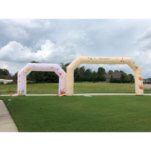 قوس خط البداية والنهاية المحمول القابل للنفخ للأحداث الرياضية الخارجية ، ملحق قابل للنفخ على مدخل الممر - Product Image 4