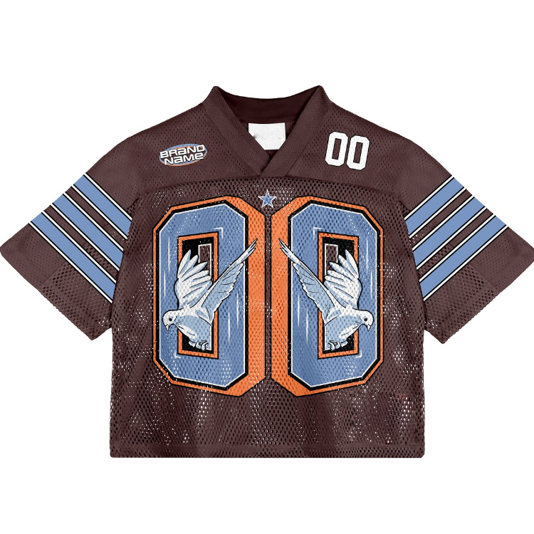 Custom Sublimated Printing Streetwear Trendy Football Shirt