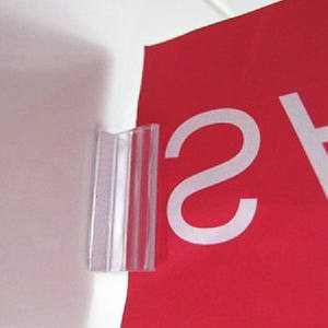 T-Shape presa veloce morbido PVC cartello titolare con nastro adesivo - Product Image 2