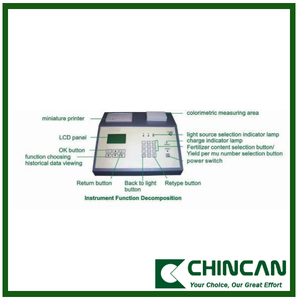 CHINCAN TPY-6A TPY-6PC 토양 영양분 분석기 토양 영양 측정기 (N, P, K, 유기질, 토양 pH, 토양 염도 측정) - Product Image 6