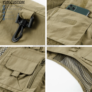 <span class=keywords><strong>Gilet</strong></span> Tattico Multitasche da Uomo ad Asciugatura Rapida <span class=keywords><strong>e</strong></span> Traspirante, Oversize, per Fotografi, <span class=keywords><strong>Nero</strong></span>, in Rete, Utility, per Escursionismo <span class=keywords><strong>e</strong></span> Pesca - Product Image 4