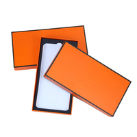 Funda de teléfono móvil de lujo con logotipo personalizado reciclable, embalaje de regalo