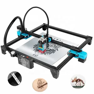 Twotrees New Tts 5,5 W Mini Cnc Diode Laser Engraver Cutting Machine, 300X300 High Speed Diy 3D Máquina de grabado láser para madera