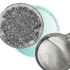 Uitstekende Metalen Effect Waterverf Anorganische Silicium Gecoat Aluminium Pasta Chroom Spray Verf Water Proof Coating