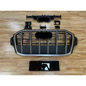OEM stile Gloss Black Sline griglia per Audi Q7 SQ7(2020 2023)Upgrade W/ACC sostituzione griglia Aftermarket nero lucido - Product Image 2