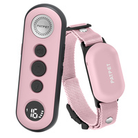 Funktionales Fernbedienungs-Hundetrainingshalsband 3 Modi Schock/Vibration/Summer Wasserdicht IPX7 Nylon Kunststoff 300-1000 Fuß Reichweite 2H für