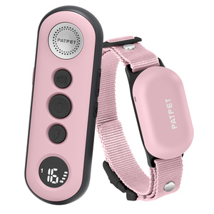 Pour petit collier de dressage fonctionnel pour chien à distance 3 Modes choc/Vibration/Beeper plastique Nylon étanche IPX7 pour toutes les tailles - Product Image 2