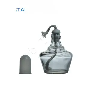 RONGTAIラボボトルガラス製品製造業者有機化学ガラス製品キット中国医療用250Mlガラスアルコールランプ