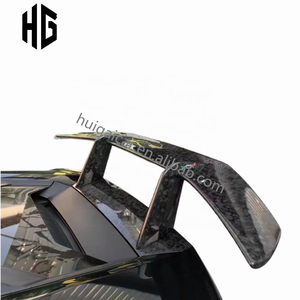 Le plus récent becquet de lèvre de pare-chocs en carbone de Style <span class=keywords><strong>Performante</strong></span> pour Lambor <span class=keywords><strong>Huracan</strong></span> Lp610 Lp580 pièces de becquet d'aile arrière - Product Image 4