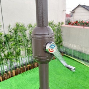 Usine bon marché Parapluie d'extérieur grande taille pour restaurant Fabricants Parapluies de patio et bases Parapluie d'extérieur pour jardin - Product Image 6