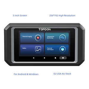 TOPDON TC003 Neuerscheinung Professionelle Tragbare Hochauflösende Infrarot-Wärmebildkamera für KFZ mit 5-Zoll-Android-Bildschirm - Product Image 1