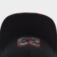 Gorra de Béisbol Unisex de 6 Paneles, Negra, de PVC y Algodón Peinado, para Deportes al Aire Libre, para Adultos, para las Cuatro Estaciones