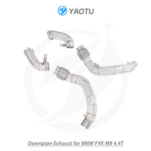 Tubo de Escape de Alto Rendimiento de Acero Inoxidable YT 304, Diseñado Específicamente para <span class=keywords><strong>BMW</strong></span> F9X <span class=keywords><strong>M8</strong></span> 4.4T - Product Image 3