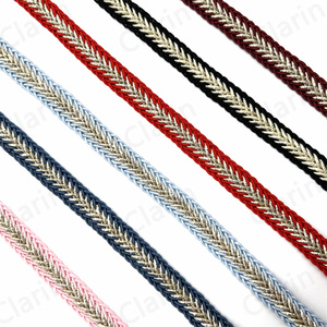 ริบบิ้นลายก้างปลา 3 มิติ สีทองเงิน ขนาด <span class=keywords><strong>1</strong></span>.2 ซม. ประดับด้วยคริสตัล สำหรับงานตกแต่งเสื้อผ้า กระเป๋า เสื้อคลุม รองเท้า หมวก และงานศิลปะตกแต่งเล็บ เป็นมิตรต่อสิ่งแวดล้อม - Product Image 2