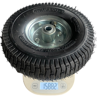Vente en gros de haute qualité 10x3.00-4 pneus anti-crevaison 3.50-4 jante en plastique métallique sans plat roues gonflables pneumatiques de 10 pouces