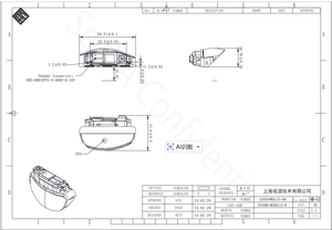 SY049WDG15 Monoküler Kuş Banyosu Optik Modülü 0.49 İnç Mikro AMOLED Ekran 1920x1080 Çözünürlük AR/VR Başlıklı Gözlükler için - Product Image 3
