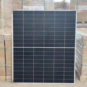 แผงโซลาร์เซลล์แบบโมโนคริสตัลไลน์สองชั้นกระจก 440w 445w 450w 182มม.x182มม. 108 ฮาล์ฟเซลล์ แบบยุโรป ขนาดเล็ก - Product Image 1