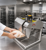 Scie à viande et à os électrique avec lame en acier inoxydable 1000W pour restaurants commerciaux, magasins d'alimentation, découpe de viande et d'os congelés