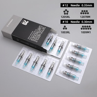 Kit de machine à tatouer rotative professionnelle 2025 pour débutants, 7 encres permanentes colorées, batterie 7-11V, stylo à tatouer à cartouche, course de 3,5 mm
