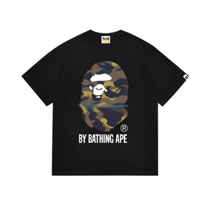 Camiseta de Diseñador de Moda al por Mayor, Nueva Colección, de Alta Calidad, para Hombre, Estilo Moderno, Holgada, Estampada, Estilo Bapees, Informal, Deportiva - Product Image 4