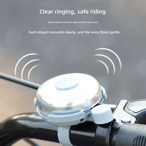 <span class=keywords><strong>Sonnette</strong></span> de vélo de montagne, accessoires de vélo, <span class=keywords><strong>sonnette</strong></span> de vélo classique portable, son clair et fort, pour adultes et enfants - Product Image 2