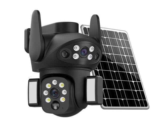 Home Security Solar 4G CCTV Camera Wireless Outdoor PTZ Night Vision Motion Detection