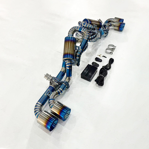 Sistema de Escape Deportivo Profesional de Titanio para Ferrari F430 4.3 V8, Instalación Directa para una Respuesta de Aceleración Mejorada, Agresivo - Product Image 2