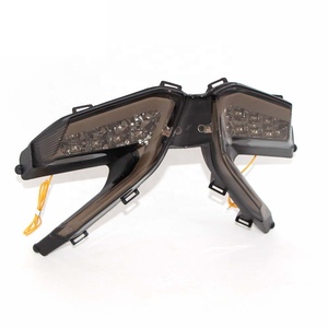 Luz LED trasera de motocicleta, intermitentes para DUCATI 899, 959, 1199S, <span class=keywords><strong>1199R</strong></span>, 1299, Panigale, luz de freno, intermitente, piezas integradas - Product Image 5