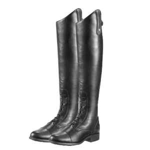 Nuovo colore nero/caffè scarpe <span class=keywords><strong>da</strong></span> <span class=keywords><strong>donna</strong></span> artificiali artificiali scarpe equestri professionali per equitazione - Product Image 3