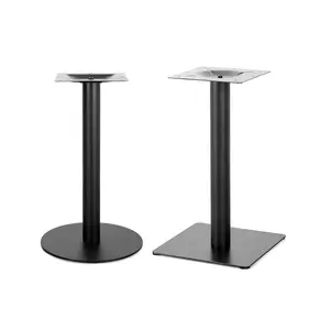 Table Leg Frame Restaurant Table Base High Quality Carbon Steel Furniture Leg Round Marble Metal Dinning Coffee Table Base